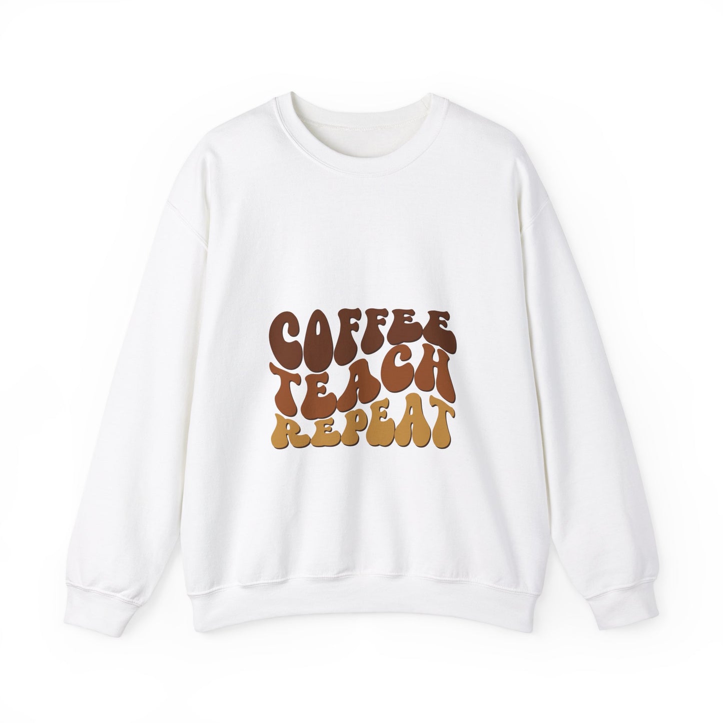 Coffee, Teach, Repeat Sweatshirt