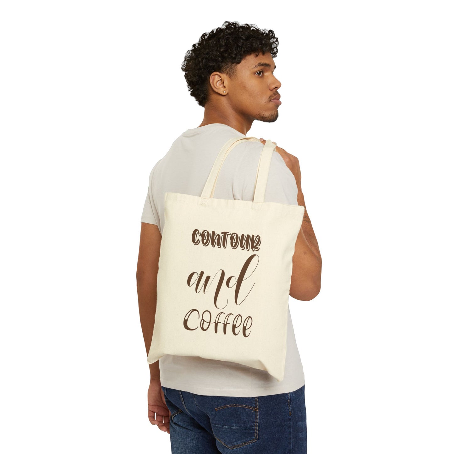 Contour & Coffee Tote Bag