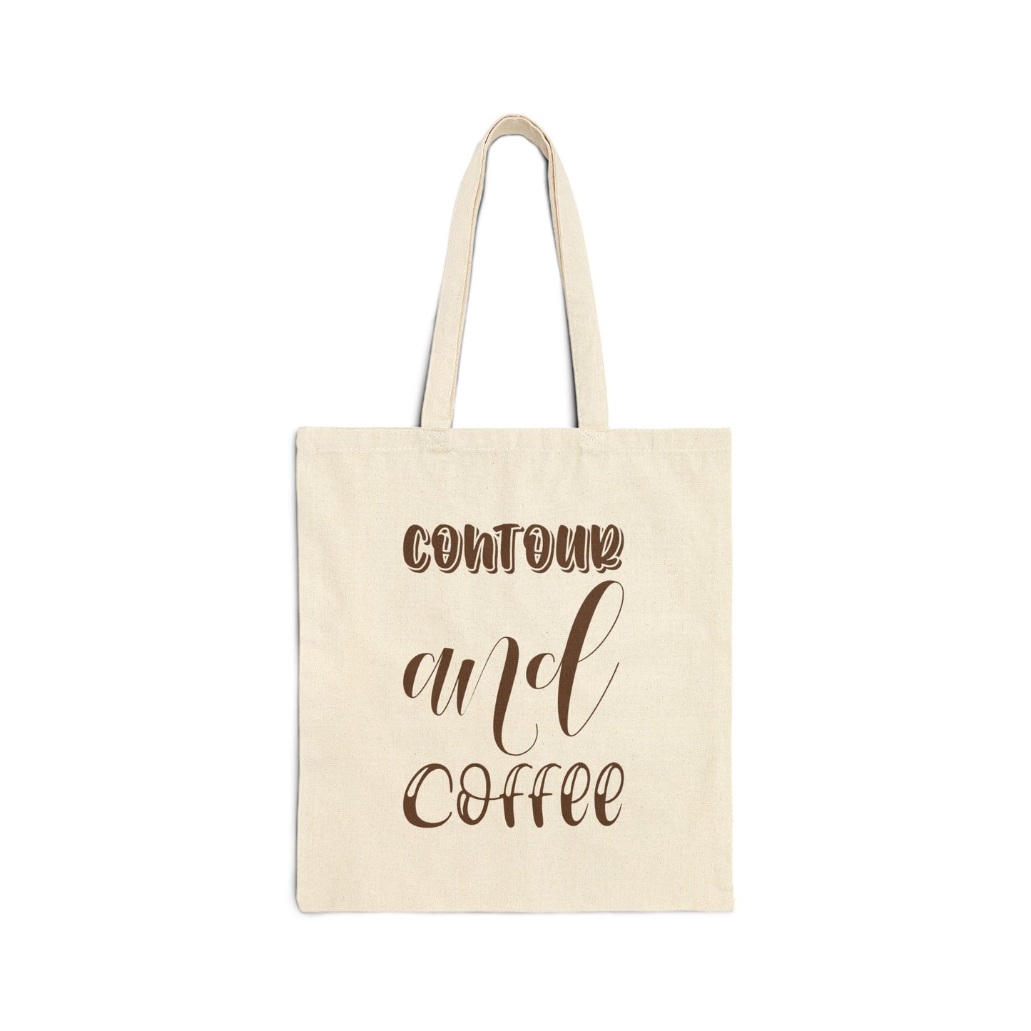 Contour & Coffee Tote Bag