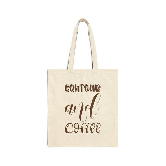 Contour & Coffee Tote Bag